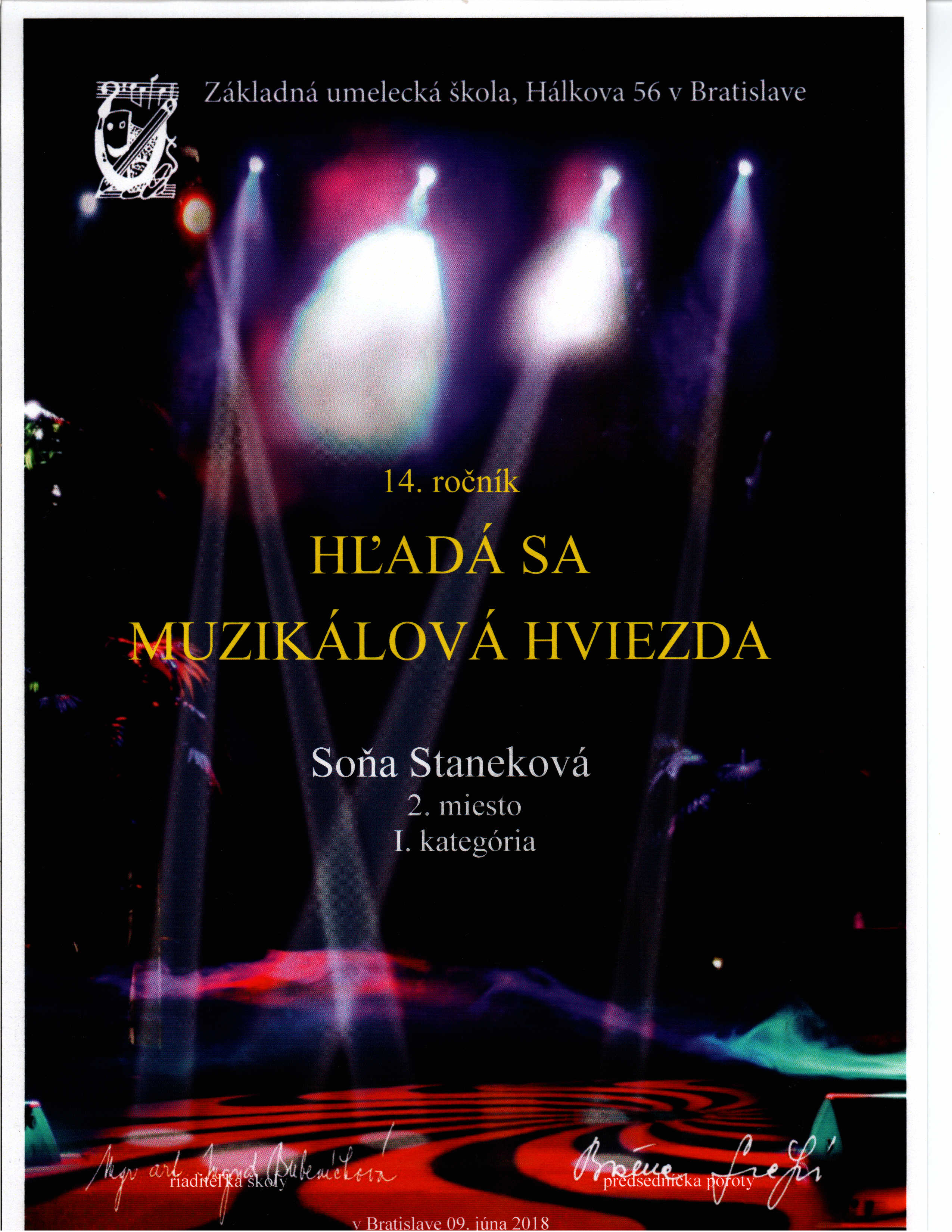 Hľadá sa muzikálová hviezda 2018