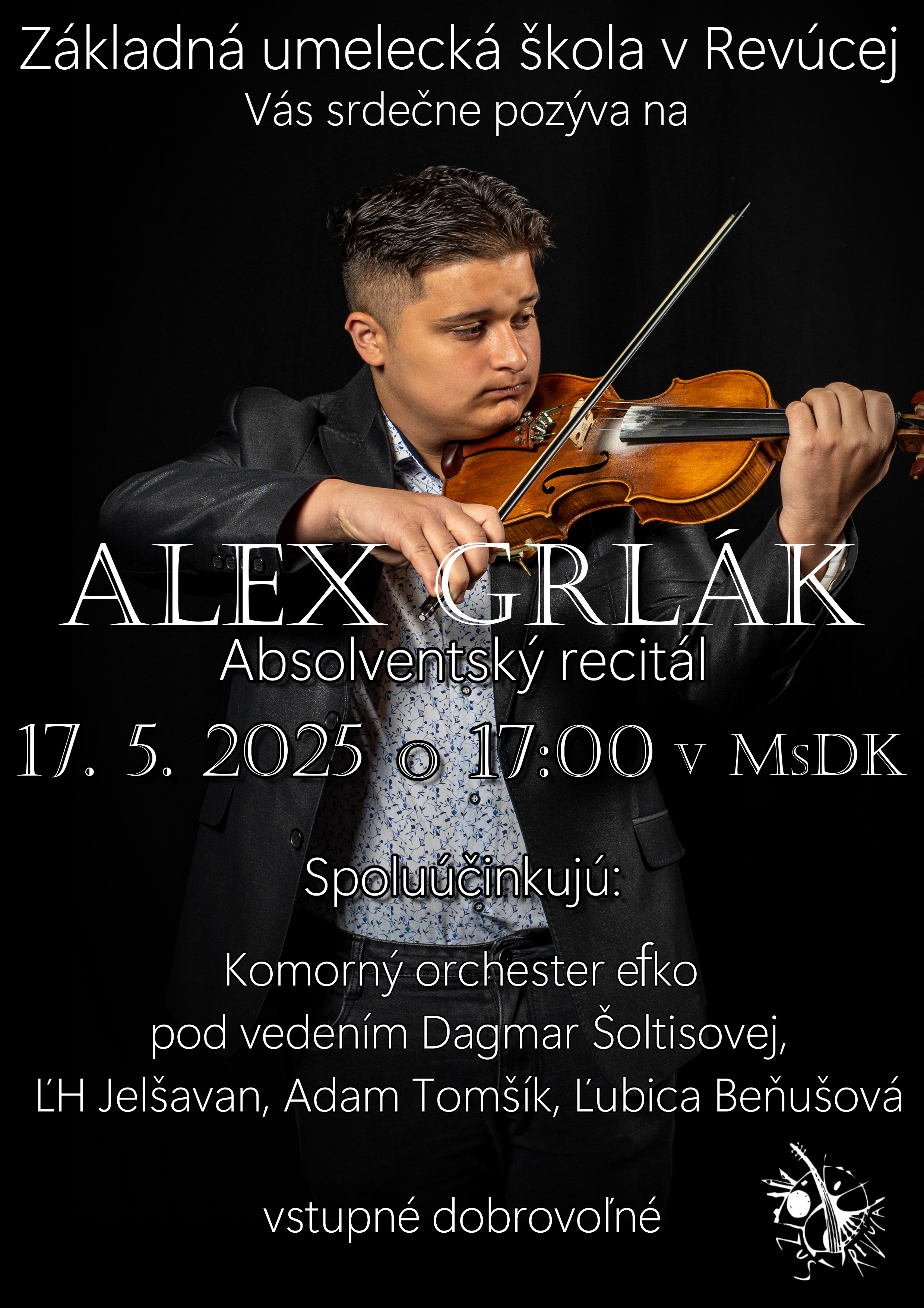 Absolventský recitál - Alex Grlák