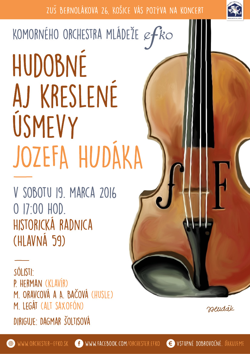 Koncert Komorného orchestra mládeže efko